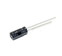 ICXLPMC 500PCS 1UF250V Electrolytic Capacitor 250V1UF Aluminum Electrolytic Capacitor 6.3 * 12mm