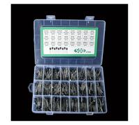 ICXLPMC 500Pcs/lot 0.1UF-1000UF 24Values Aluminum Electrolytic Capacitors 16-50V mix Electrolytic capacitor Assorted kit and storage box
