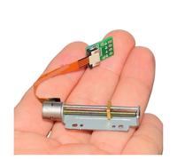 ICXLPMC DC 5V 12V 8mm 2-phase 4-wire Stepping Screw Shaft Stepper electronic starter Position Precise Linear Actuator Screw Slider Nut (DC 5V and Connector)