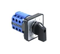 ICXLPMC SZW26/LW26-20 6 Position 3 Phase 12 Screws 20A Latching Control Rotary Change Over Cam Switch 64X64 Panel ICXLPMC
