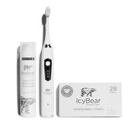 Icy Bear Dental Care - Power Smile Teeth WHITENING Bundle - Includes Sonic Toothbrush, Diamond Dust Toothpaste & Whitening Strips - at-Home Whitening Kit