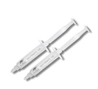 ICY Bear Dental Teeth WHITENING Gel Refills - 2 x 5ml Tooth Whitening Gel Syringes - High-Concentration Pap Formula - Up to 10 Shades Whiter - Vegan & Cruelty-Free - for Home Whitening
