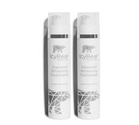 ICY Bear Diamond Stain Removal Toothpaste x2 for Daily Use, Restore Natural Whitening of Your Teeth, 1450ppm Fluoride Toothpaste, Enamel-Friendly, Pump, Mint, Twin Pack, 2X 100ml
