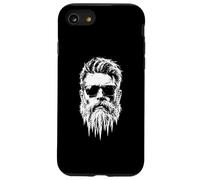 Icy Bearded Man With Sunglasses Hipster Barber Look Case for iPhone SE (2020) / 7/8