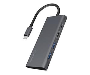 Icy Box 11-Way USB-C Docking Station charcoal