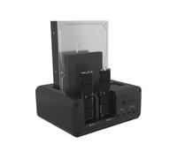 ICY BOX 4-Bay SSD Enclosure, USB-C 10 Gbps, M.2 NVMe & SATA Docking Station