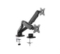 ICY BOX 60470 IB-MS304-T Monitor desk mount Black Tiltable Swivell...