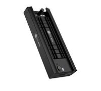 Docking Station for M.2 NVMe & SATA SSD, M.2 USB Adapter, USB 3.2 (Gen2, 10 Gbps), Cooling System, Toolless, USB-C, USB-A, PCIe M-Key, Aluminium,