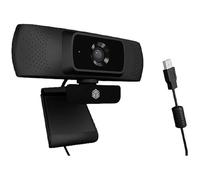 ICY BOX Full HD USB Webcam with Microphone and Clamp Base