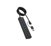 ICY BOX Hub with 7 Ports via USB 3.2 Gen 1 Type-C®