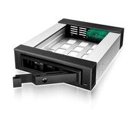 ICY BOX IB-129SSK-B, Mobile Rack for 2.5"/ 3.5" SATA/SAS HDD into 5.25" Bay, SAT