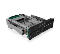 ICY BOX IB-173SSK, Mobile Rack for 2.5" + 3.5" SATA/SAS HDD, 5.25" Bay, SATA III