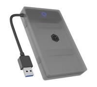 ICY BOX IB-AC603b-U3 Adapter Enclosure, 2.5" SATA HDD/SSD to USB 3.2 Gen 1 Type-