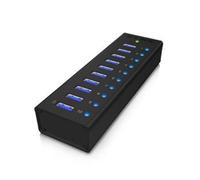 ICY BOX IB-AC6110 USB 3.0 Hub. 10 Port