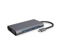 ICY BOX IB-DK4040-CPD Type-C DockingStation with 3x USB 3.0, Gbit Lan, HDMI, VGA
