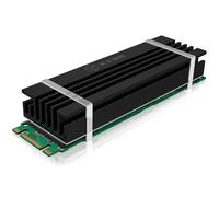 ICY BOX IB-M2HS Aluminium Removable Heatsink black Black 2280 2280 10 mm height