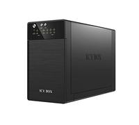 Dual Bay 3.5 inch HDD external Enclosure Box with RAID from icybox IB-