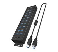 ICY BOX ICY BOX USB 3.2 Gen 2 Type-A Mains Powered Hub with 15W Power