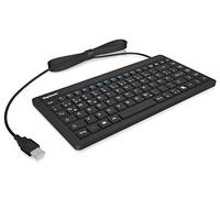 Keysonic KSK-3230IN Waterproof Mini size industrial - Tastatur - Deutsch - Schwa