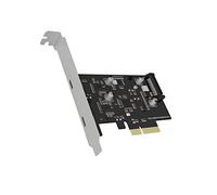 ICY BOX PCIe Controller Card 2 x USB-C 3.1 Gen 2 (up to 10 Gbps) Ports - Silver