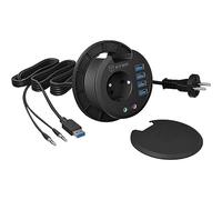 Hub 4-Port IcyBox USB 3.0 IB-Hub1430 Tisch-Hub extern retail 4 x USB-A + Audio +