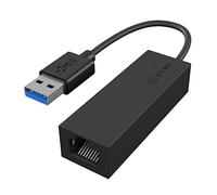 ICY BOX USB 3.0 to Gigabit Ethernet Network Adapter 1000Mbps Status LED Black