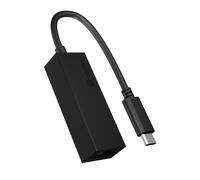 ICY BOX USB-C to Ethernet Adapter with up to 1 Gbps (USB-C to RJ45 LAN Adapter,