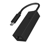 ICY BOX USB-C to Ethernet Adapter with up to 1 Gbps (USB-C to RJ45 LAN Adapter, Thunderbolt 3) Compatible with Type-C Devices Including MacBook Pro, iPad Pro 2018 and Many More, 60826