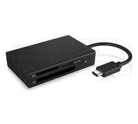 ICY BOX USB-C UHS-II Card Reader for CF, microSD and SD Cards, USB 3.0, SD 4.0,