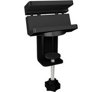 ICY BOX USB hub and socket strip holder, cable management, universal use with quick attachment thanks to table clamp with cable guide, back of 40-60 mm