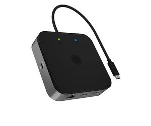 ICY BOX USB4 Docking Station (7-in-1) for 2 Monitors (1x HDMI & 1x DP), 4K 120Hz / 8K 30Hz, 3X USB 3.2 Gen 2 (10 Gbit/s), 60W Power Delivery, Gigabit Ethernet, Audio, IB-DK408-C41