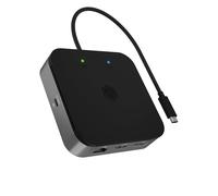 ICY BOX USB4 Docking Station (7-in-1) für 2 Monitore (1x HDMI & (4K UHD Blu-ray)