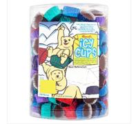 Icy Cups chocolate tub perfect for Christmas Party Bag Chocolate Sweets by Marley's Confectionery - 800g (200 pieces)