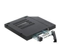 ICY DOCK 2.5" SSD/HDD Hot-Swap SATA Mobile Rack for 12.7mm Slim CD/DVD-ROM Optical Bay | ToughArmor MB411SPO-1B (Fits 12.7mm Height ODD Slot)