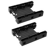 ICY DOCK 2 pieces mounting frame for 2 x 2.5 inch (6.4 cm) SSDs/HDDs in 1 x 3.5 inch (8.9 cm) EZ-Fit Light MB290SP-B DUAL, black