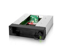 ICY DOCK DuoSwap MB971SP-B 5.25 Inch Hot Swap Drive Caddy / Docking for 2.5 Inch & 3.5 Inch SATA Hard Drive/SSD