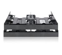 Icy Dock Flex Fit Quattro MB344SP - Mounting Frame for 4 x 2.5 Inches (6.4 cm) SSD/HDD IN 1 x 5.25 Inches (13.3 cm)