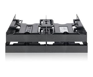 Icy Dock Flex Fit Quattro MB344SP - Mounting Frame for 4 x 2.5 Inches (6.4 cm) SSD/HDD IN 1 x 5.25 Inches (13.3 cm)