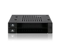 Icy Dock Flexidock MB522SP - Dock Frame for 2x 2.5 inch (6.4 cm) SATA SSD/HDD IN 1 x 3.5 inch (8.9 cm),black