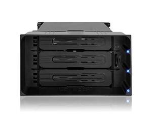 ICY DOCK flexiDOCK MB830SP-B - Removable Frame/Dock Strapless for 3X 3.5 Inch SATA/SAS Hard Drive