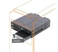 ICY DOCK Full Metal 4 Bay M.2 NVMe SSD Mobile Rack for External 5.25" Drive Bay - MB720M2K-B