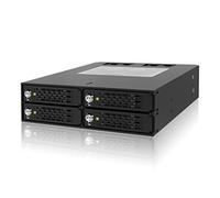 Icy Dock Full Metal 4x 2.5-inch SAS/SATA HDD and SSD Cage in 1x 5.25-inch Bay