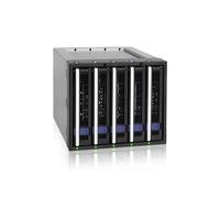 ICY DOCK MB155SP-B 5 Bay 3.5" SATA SAS Hard Drive HDD Mobile Rack