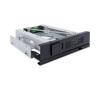ICY DOCK MB171SP-1B, Tray-less Mobile Rack for 3.5" SATA/SAS HDD into 5.25" Bay,
