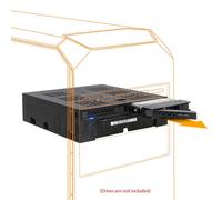 Icy Dock MB322SP-B ExpressCage SAS/SATA Mobile Rack - Black 2x SATA/SAS SSD + 1x