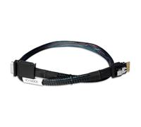 ICY DOCK MB402L-B Data Cable - 1x SlimSAS SFF-8654 4i to 1x OCuLink SFF-8611 4i Length 50cm PCIe 4.0