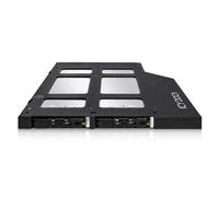 ICY DOCK MB852M2PO-B 2 Bay M.2 NVMe SSD PCIe 4.0 Mobile Rack Enclosure
