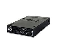 Icy Dock MB992SKR B Toug HARMOR Dual Bay RAID SATA SSD 6.4 cm (2.5 Inches) to 8.9 cm (3.5 inch Mobile Rack