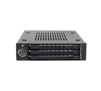 ICY DOCK MB993SK-B 3 Bay 2.5" SAS SATA HDD SSD Mobile Rack