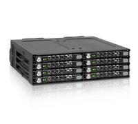 ICY Dock MB998SK-B 8 Bay 2.5" SATA SAS SSD HDD Mobile Rack Keylock Enclosure